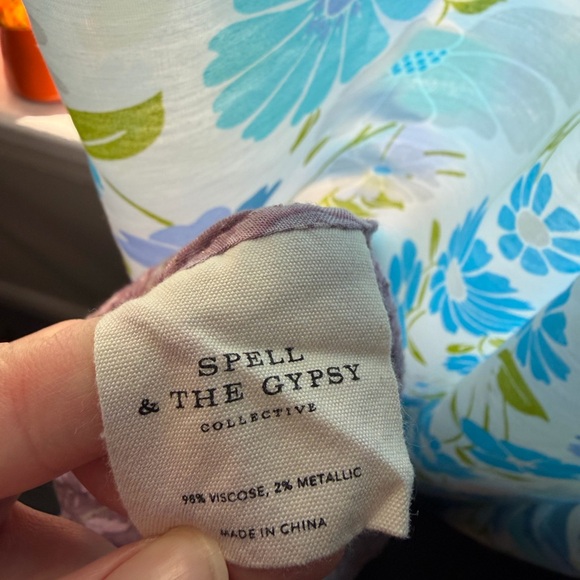 Spell ✨ Dahlia Mulberry Blouse - Size S - Picture 8 of 12